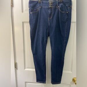 Torrid Jeggings, Dark Wash, Size 16S